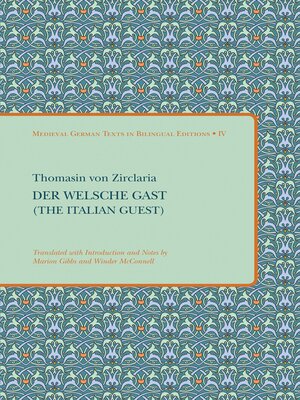 cover image of Der Welsche Gast (The Italian Guest)